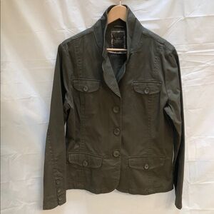 Classic Utility Jacket in Olive Green